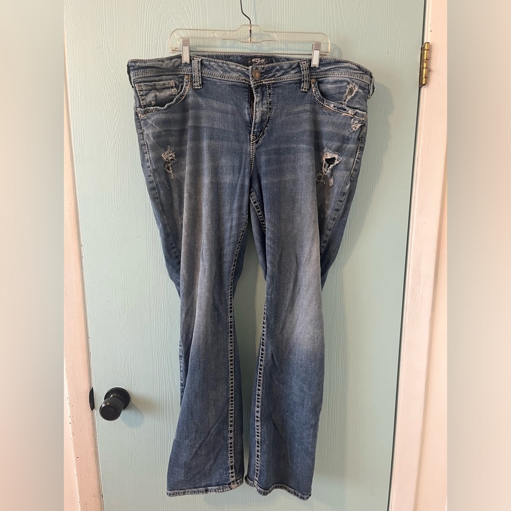 Silver Suki Slim Boot Jeans